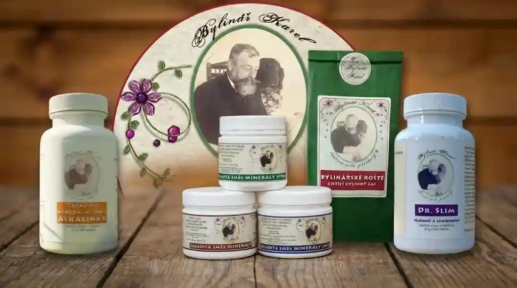 Bylinář Karel výrobky Zentrichovy apatyky